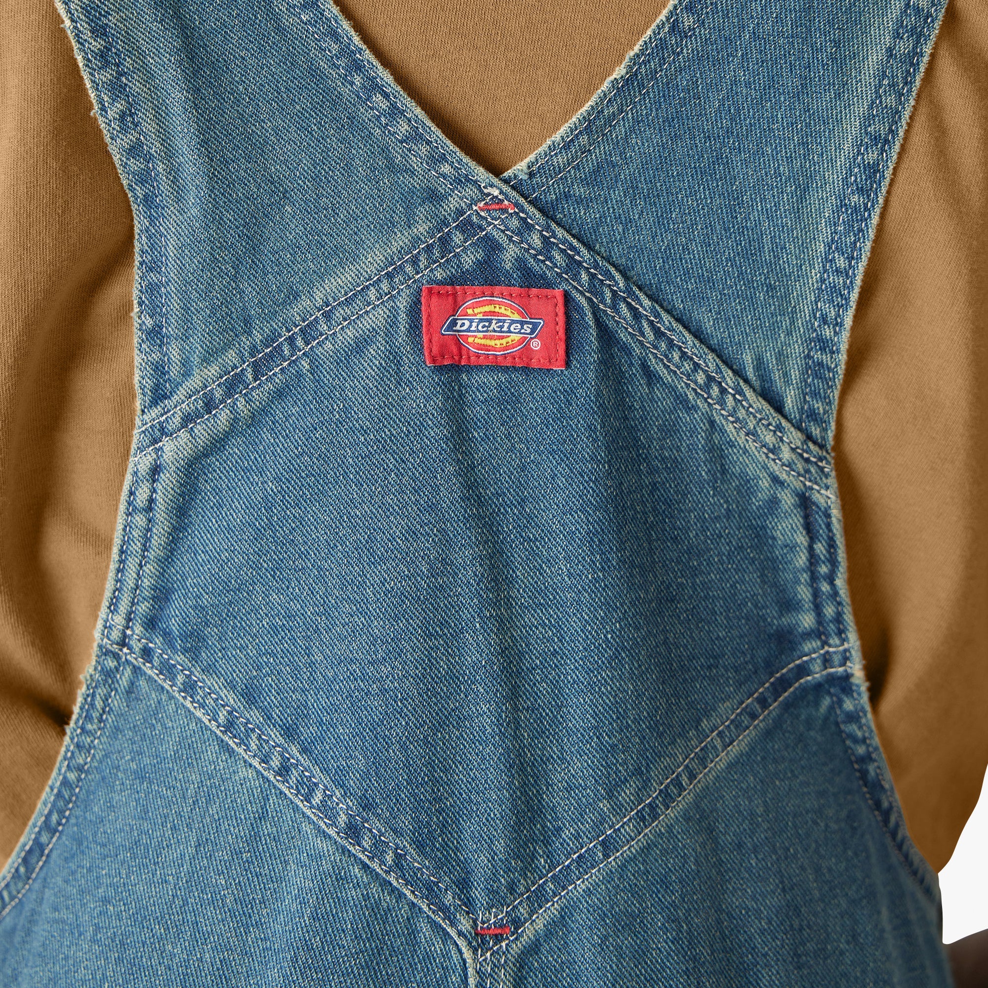 "Indigo Bib Overalls"