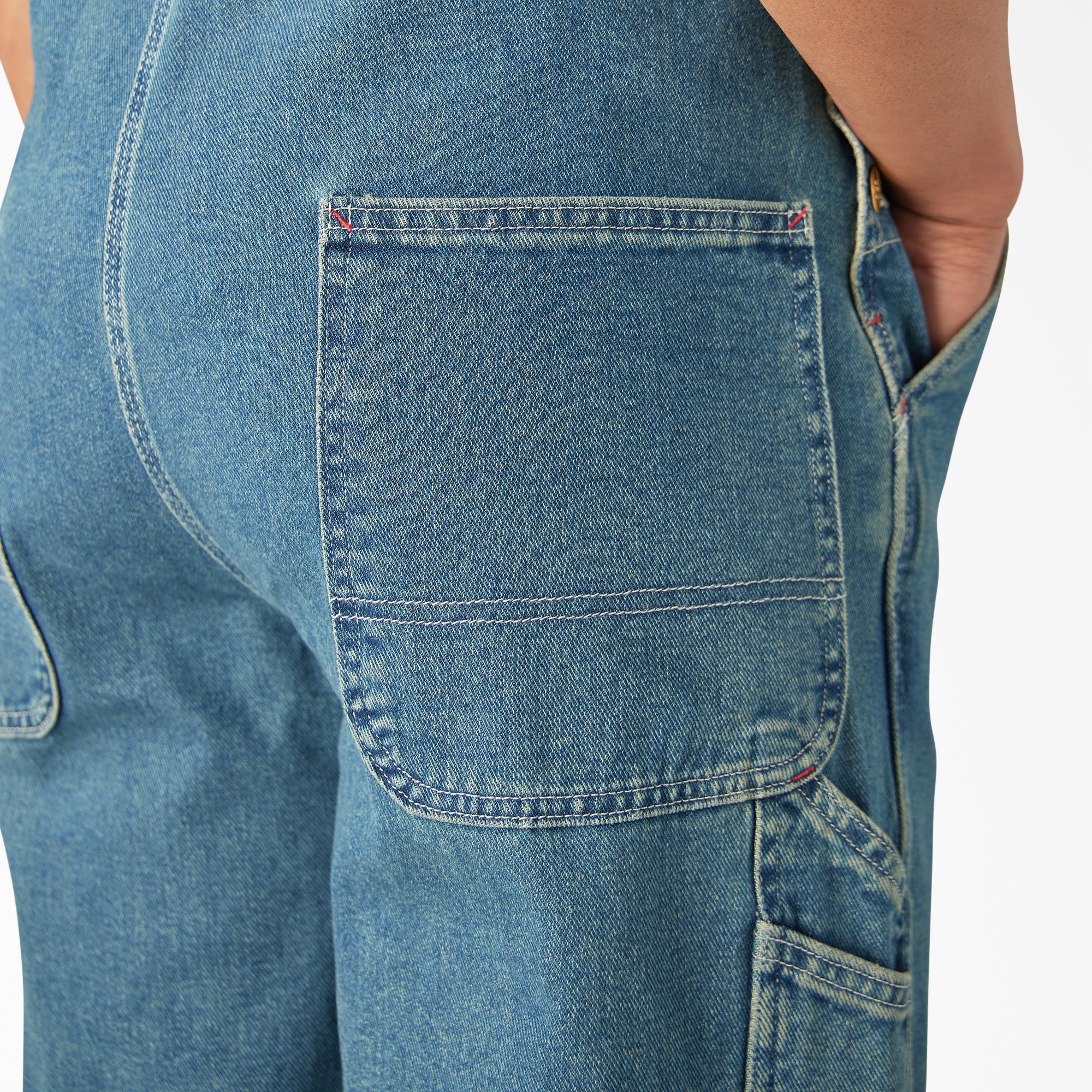"Indigo Bib Overalls"
