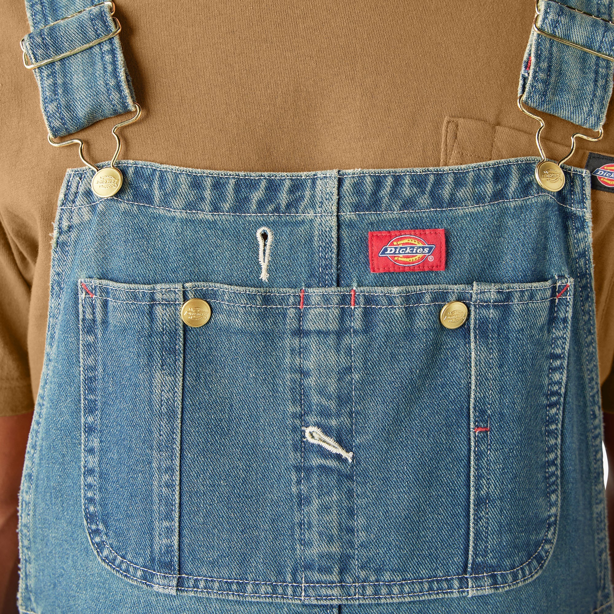 "Indigo Bib Overalls"