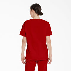 "Unisex EDS Signature V-Neck Scrub Top"