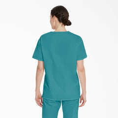 "Unisex EDS Signature V-Neck Scrub Top"