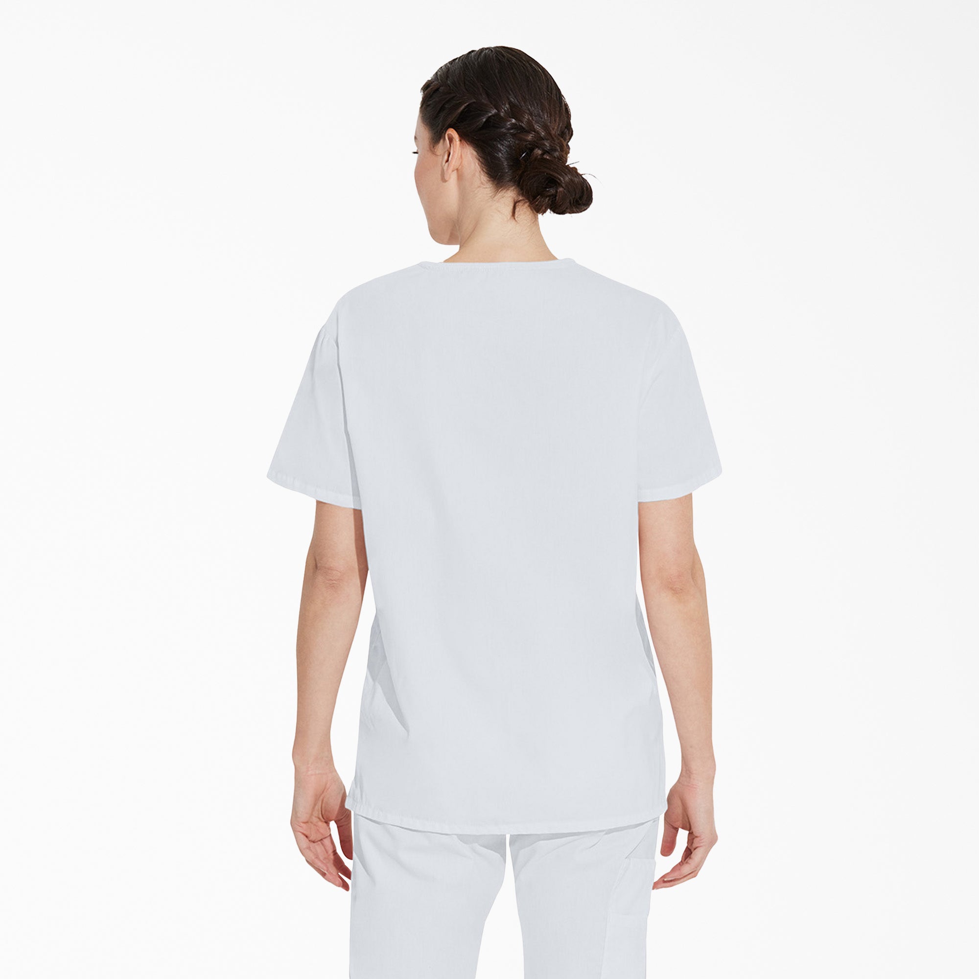 "Unisex EDS Signature V-Neck Scrub Top"