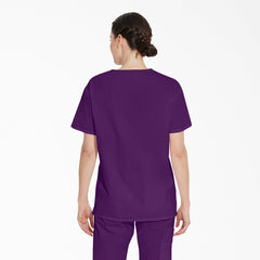 "Unisex EDS Signature V-Neck Scrub Top"