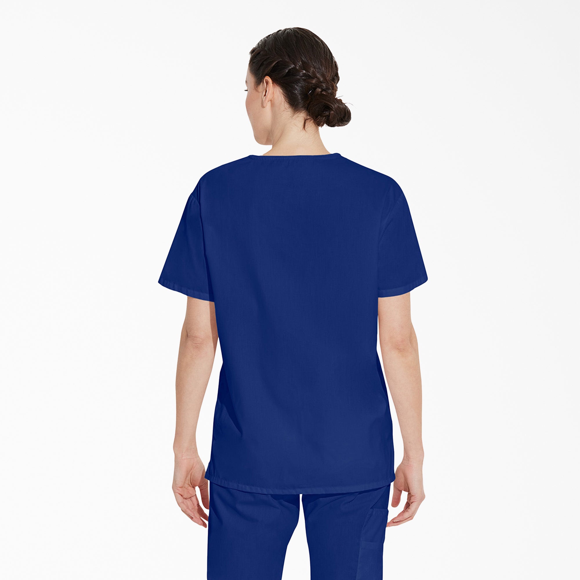 "Unisex EDS Signature V-Neck Scrub Top"