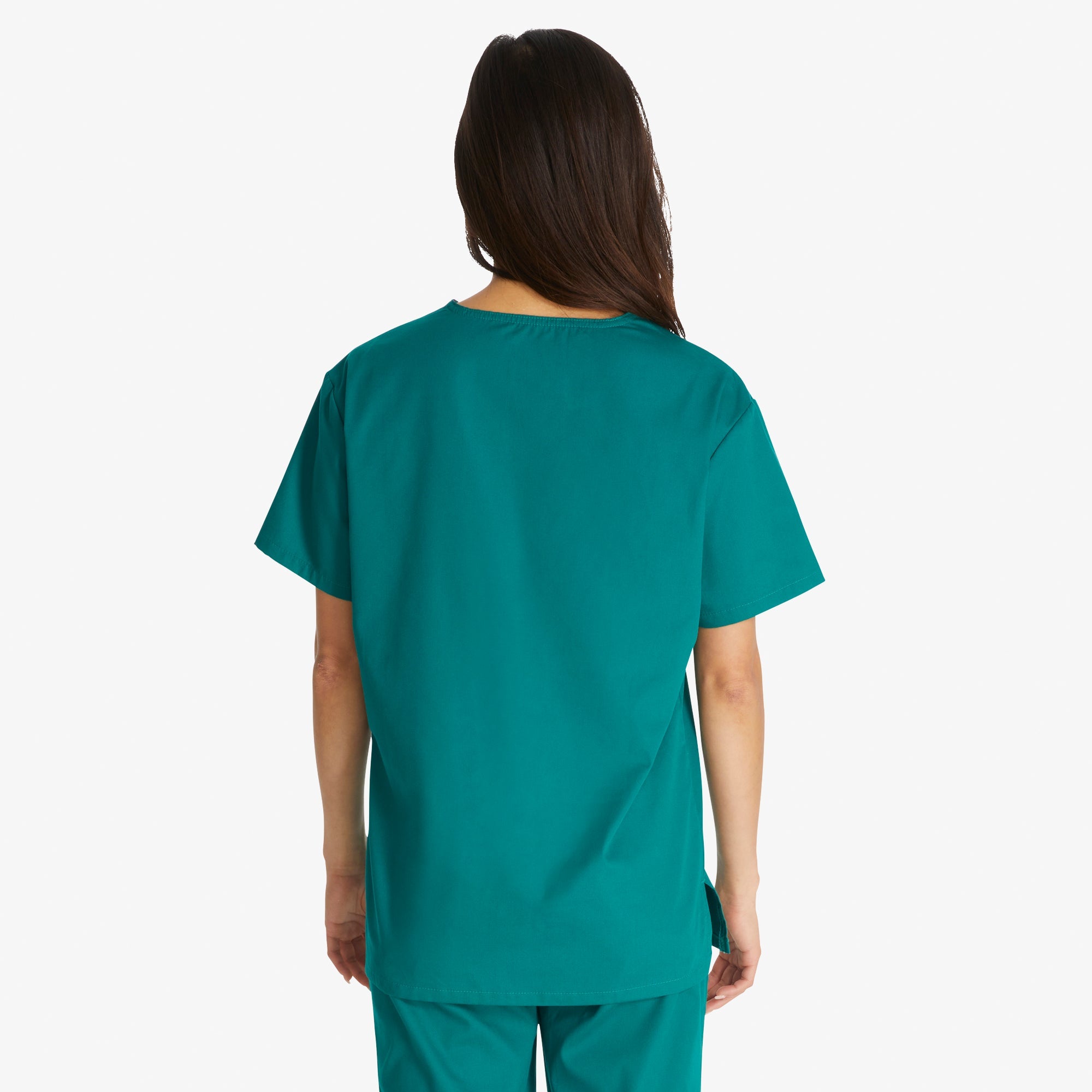 "Unisex EDS Signature V-Neck Scrub Top"
