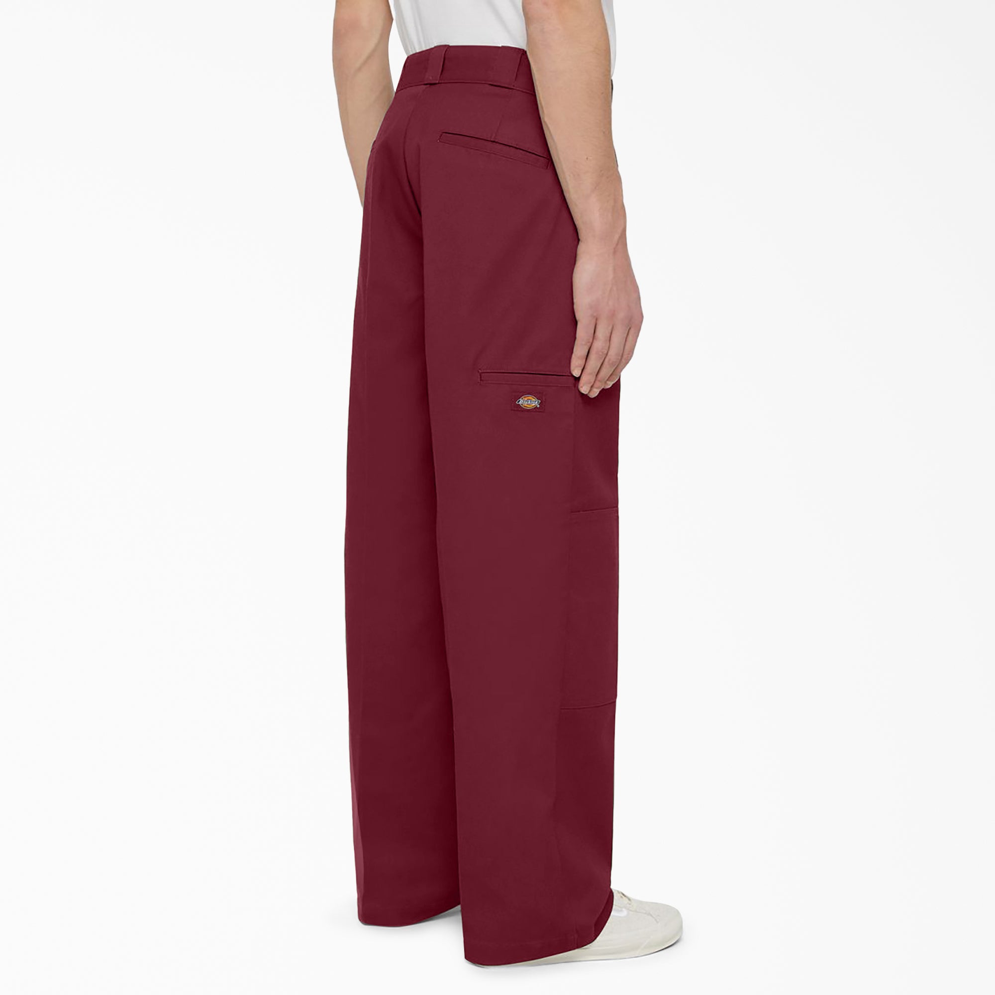 "Loose Fit Double Knee Work Pants"
