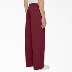 "Loose Fit Double Knee Work Pants"