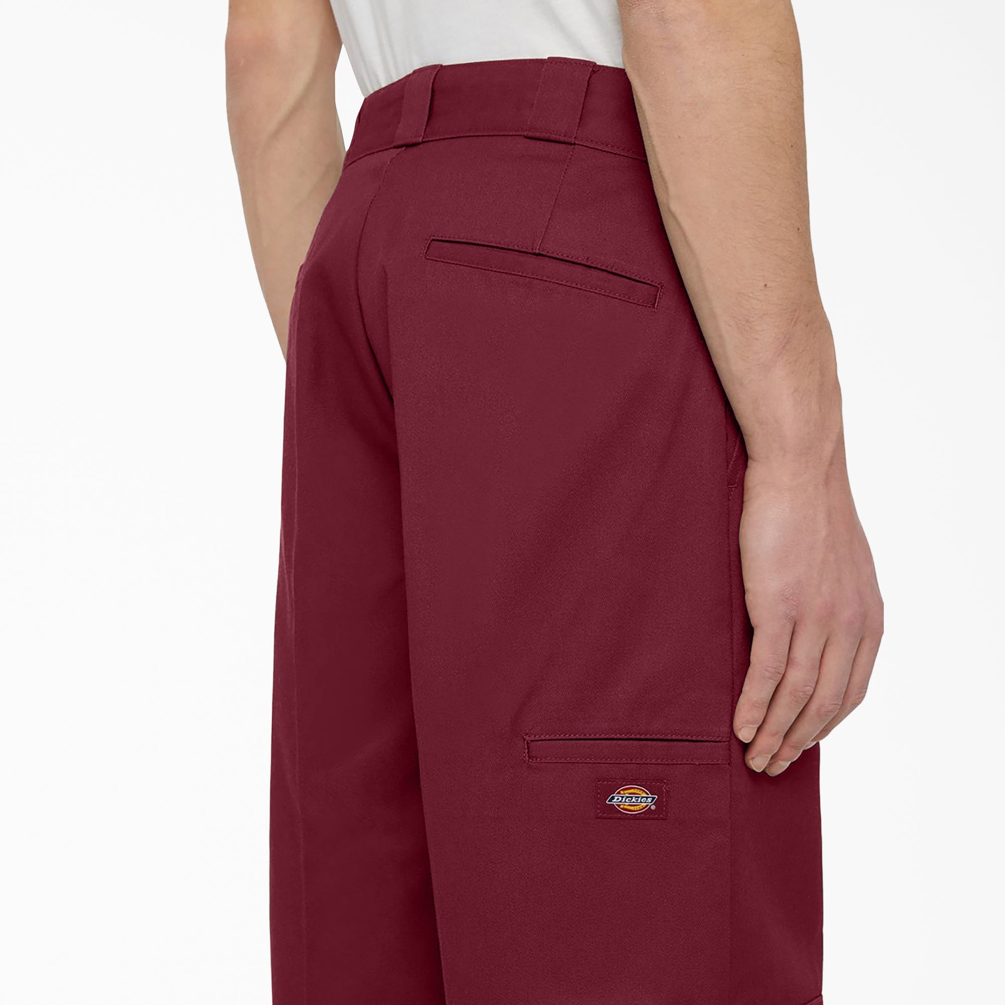 "Loose Fit Double Knee Work Pants"