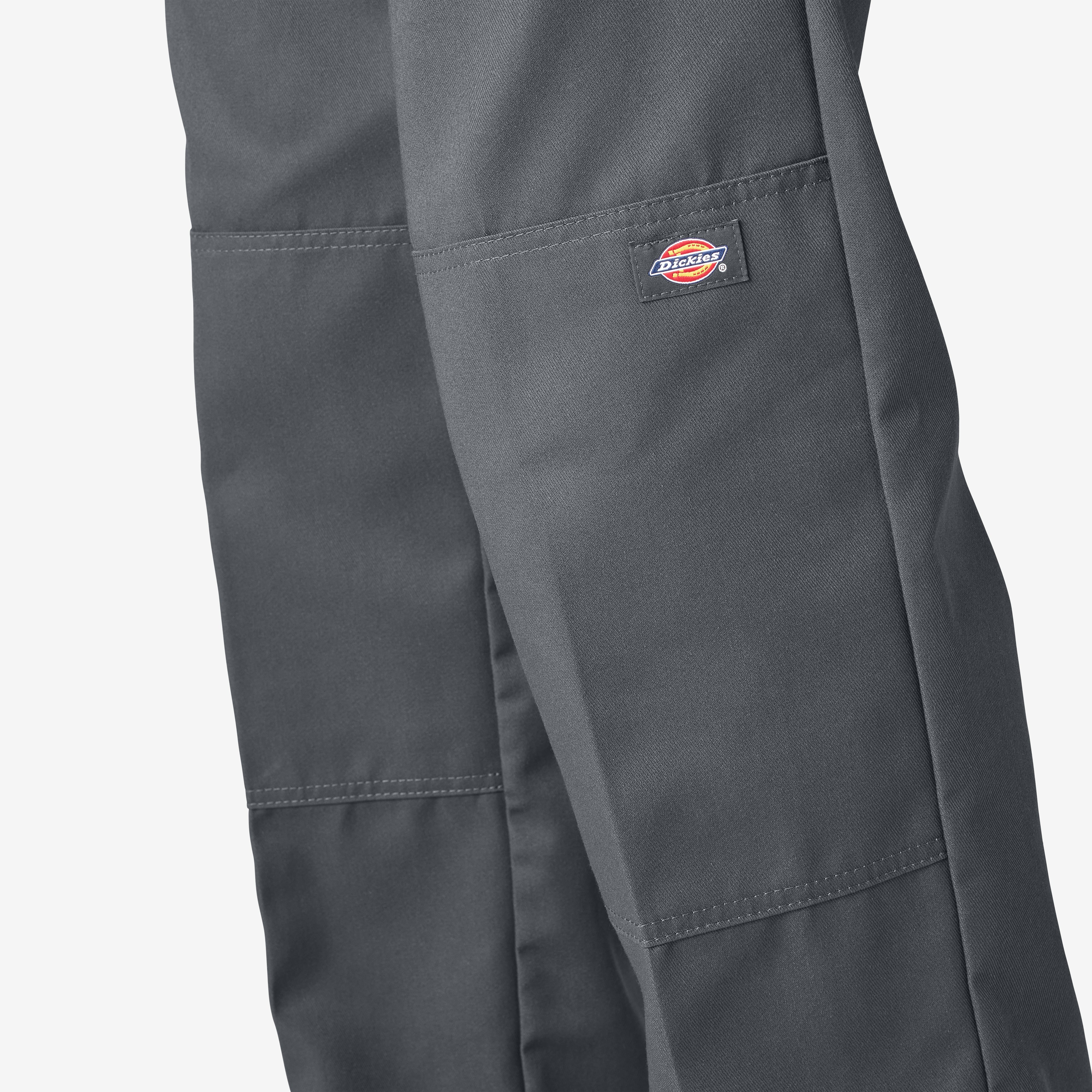 "Loose Fit Double Knee Work Pants"