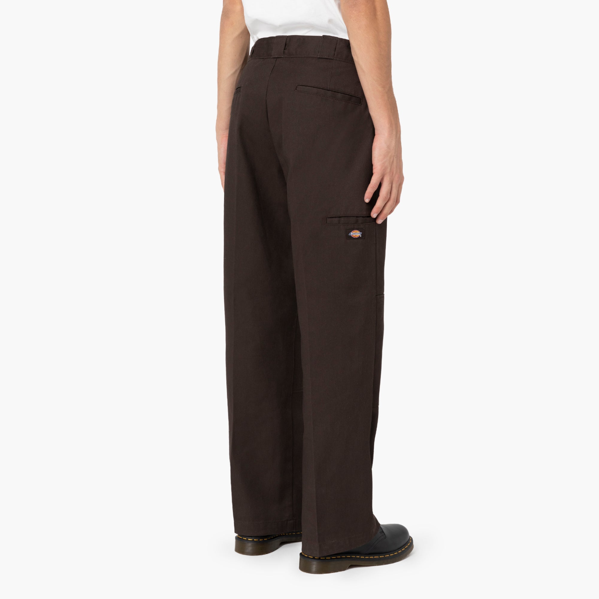 "Loose Fit Double Knee Work Pants"