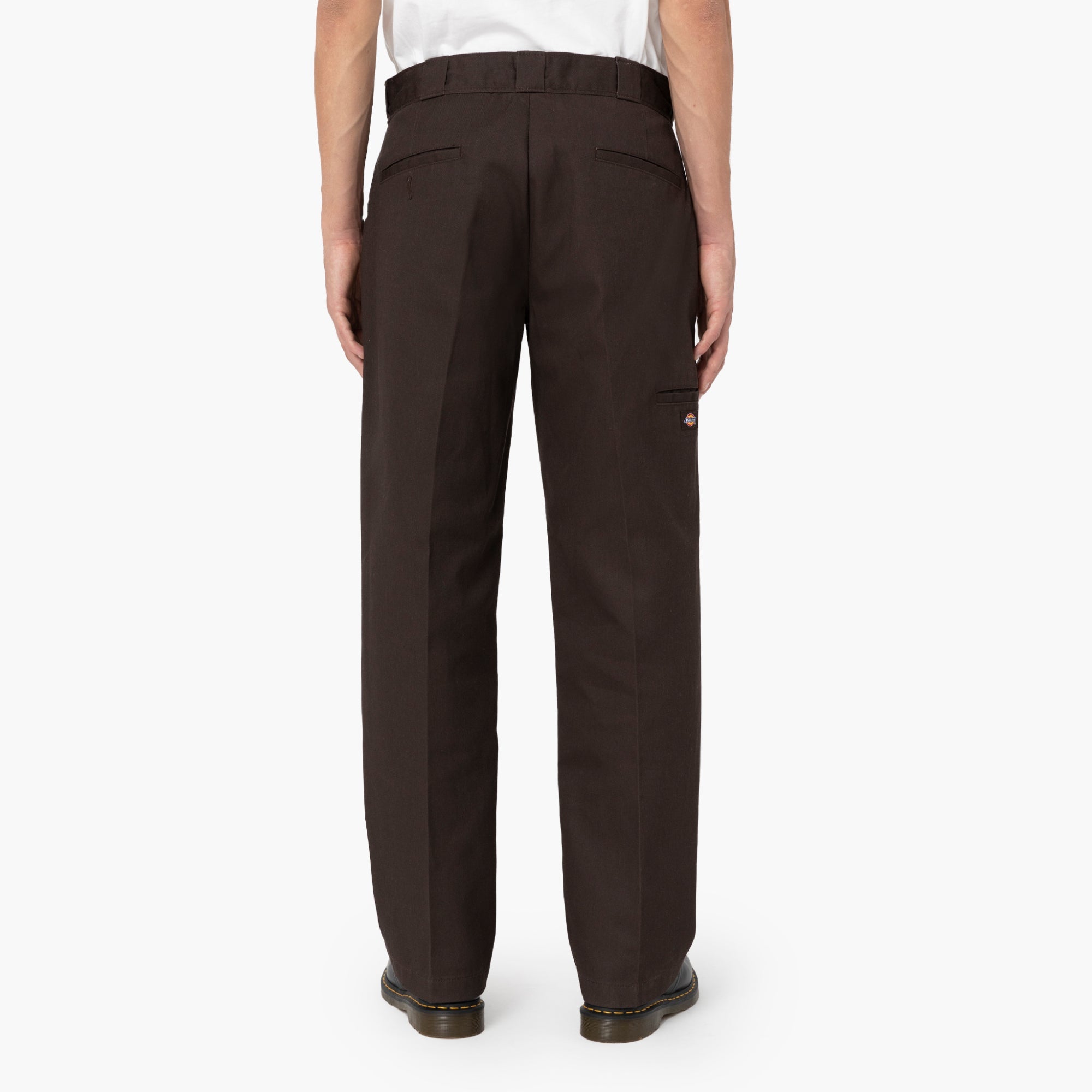 "Loose Fit Double Knee Work Pants"