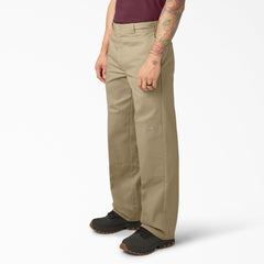 "Loose Fit Double Knee Work Pants"