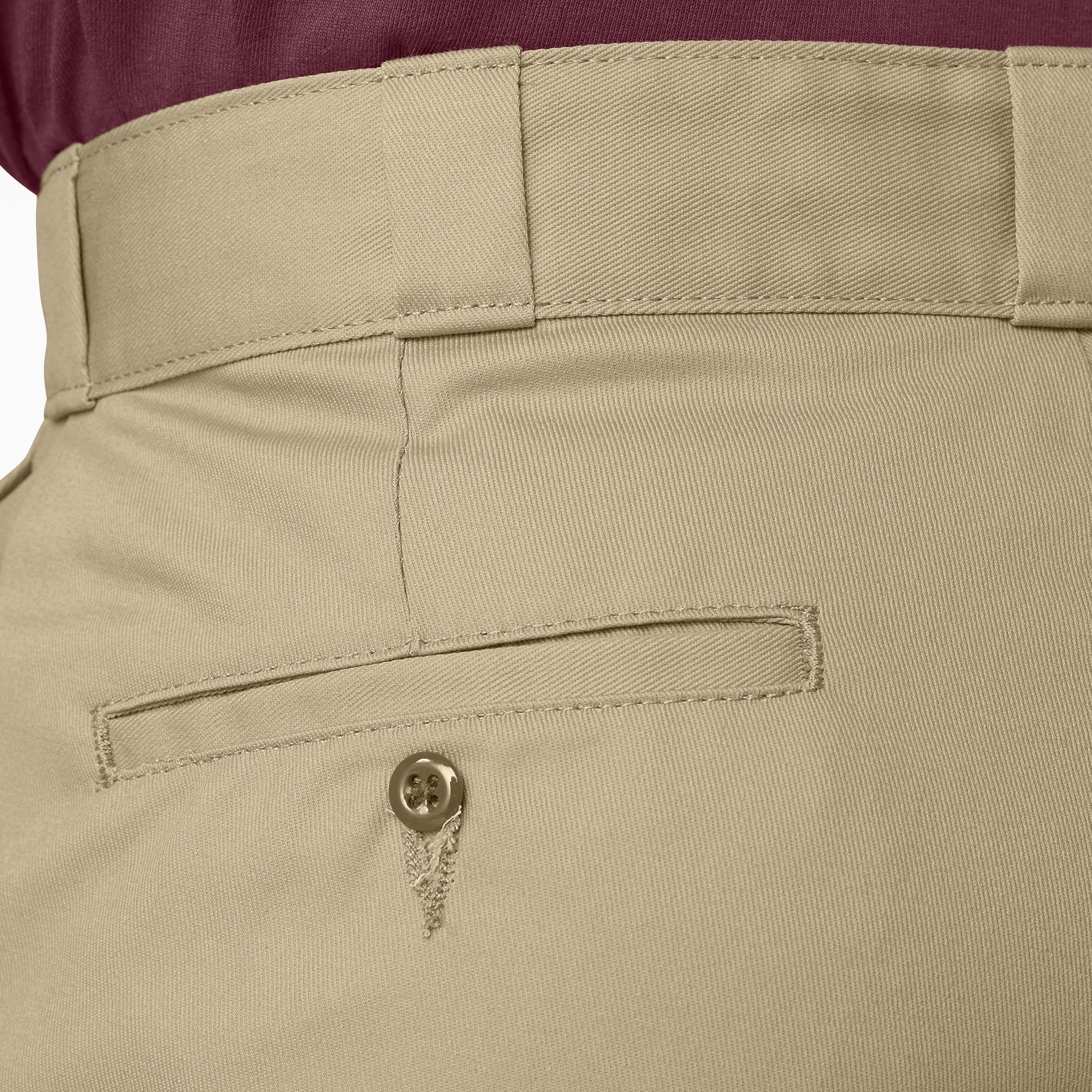 "Loose Fit Double Knee Work Pants"