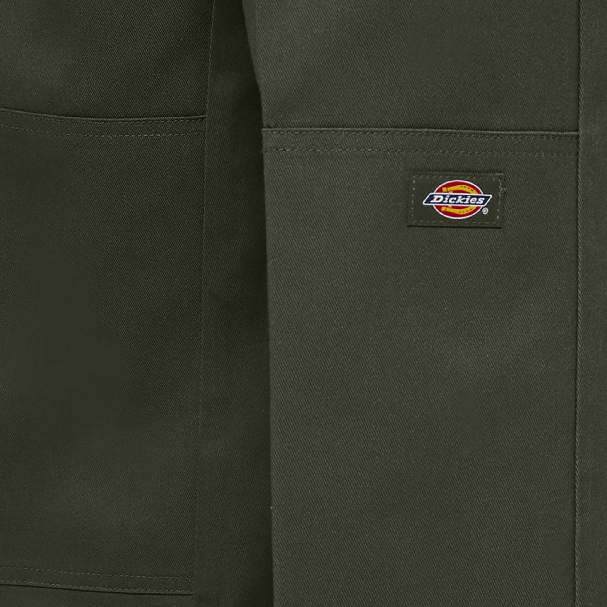 "Loose Fit Double Knee Work Pants"