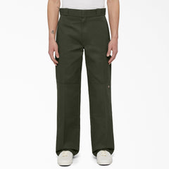 "Loose Fit Double Knee Work Pants"
