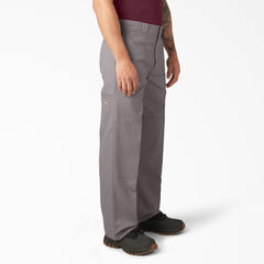 "Loose Fit Double Knee Work Pants"