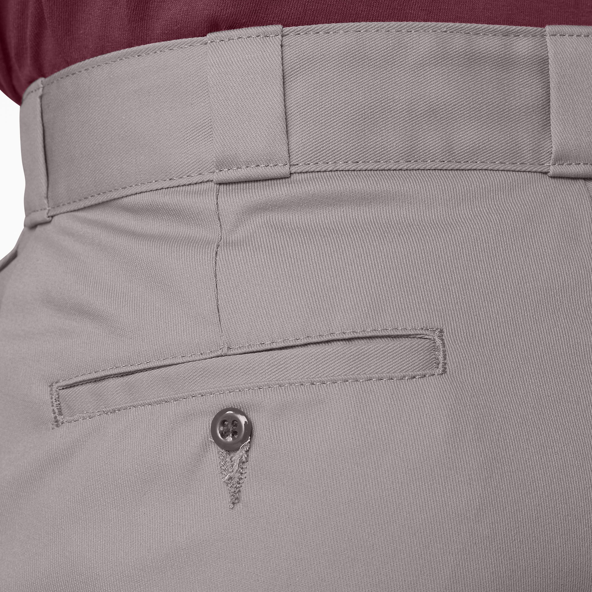 "Loose Fit Double Knee Work Pants"