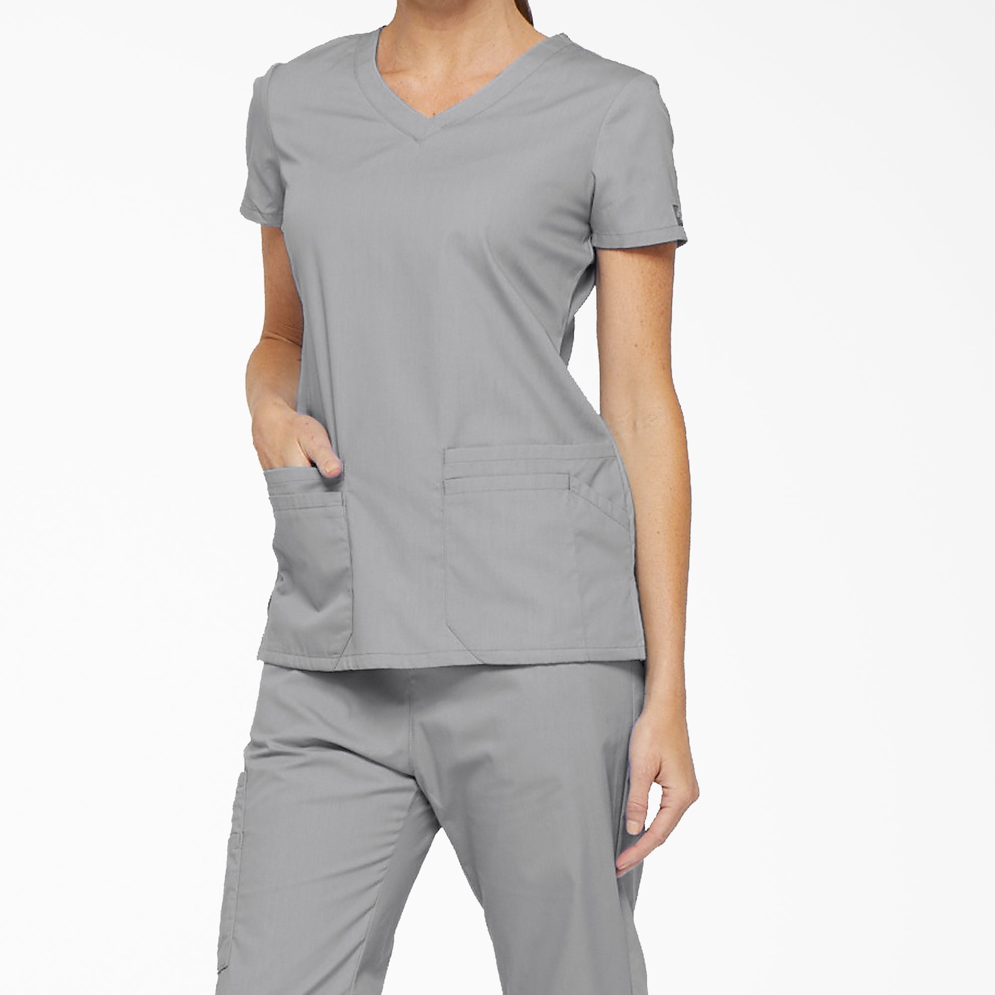 "Women's EDS Signature V-Neck Scrub Top"