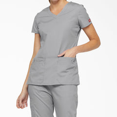 "Women's EDS Signature V-Neck Scrub Top"
