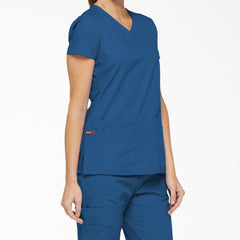 "Women's EDS Signature V-Neck Scrub Top"