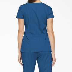"Women's EDS Signature V-Neck Scrub Top"