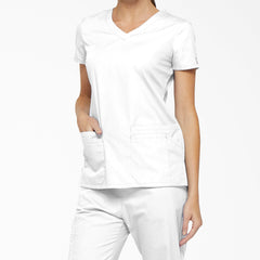 "Women's EDS Signature V-Neck Scrub Top"
