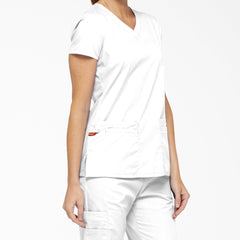 "Women's EDS Signature V-Neck Scrub Top"