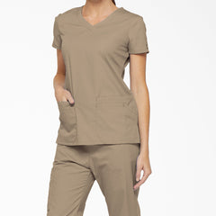 "Women's EDS Signature V-Neck Scrub Top"