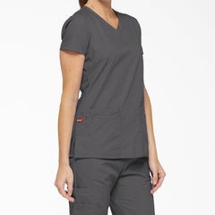 "Women's EDS Signature V-Neck Scrub Top"