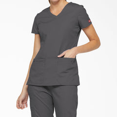 "Women's EDS Signature V-Neck Scrub Top"