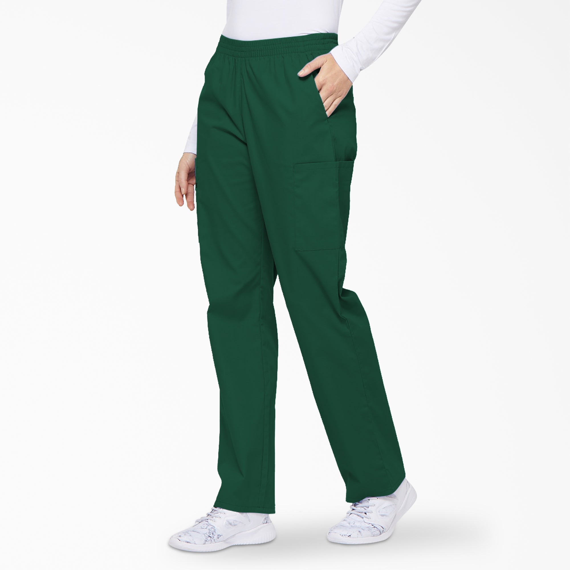 "Women's EDS Signature Cargo Scrub Pants"