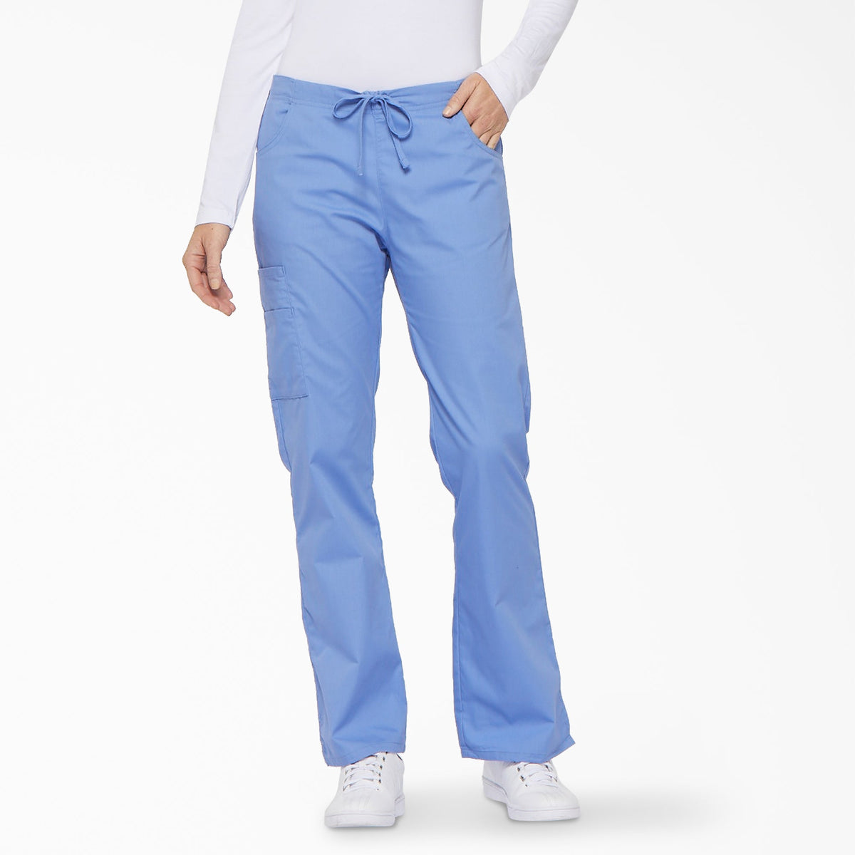 "Women's EDS Signature Drawstring Cargo Scrub Pants"
