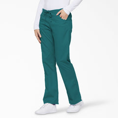 "Women's EDS Signature Drawstring Cargo Scrub Pants"