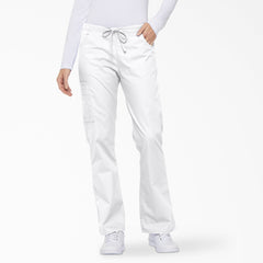 "Women's EDS Signature Drawstring Cargo Scrub Pants"
