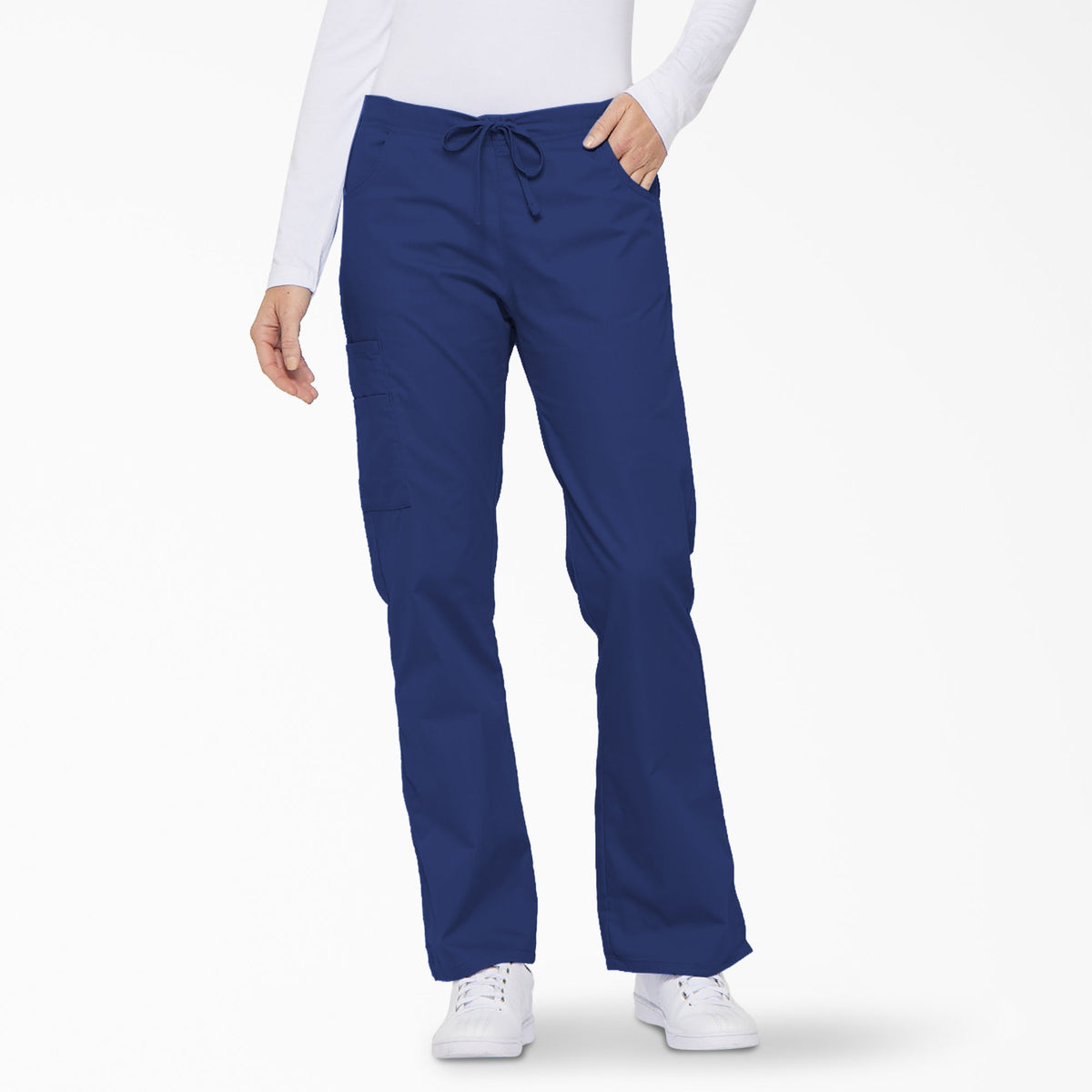 "Women's EDS Signature Drawstring Cargo Scrub Pants"