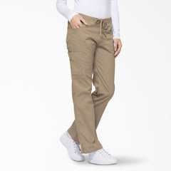 "Women's EDS Signature Drawstring Cargo Scrub Pants"