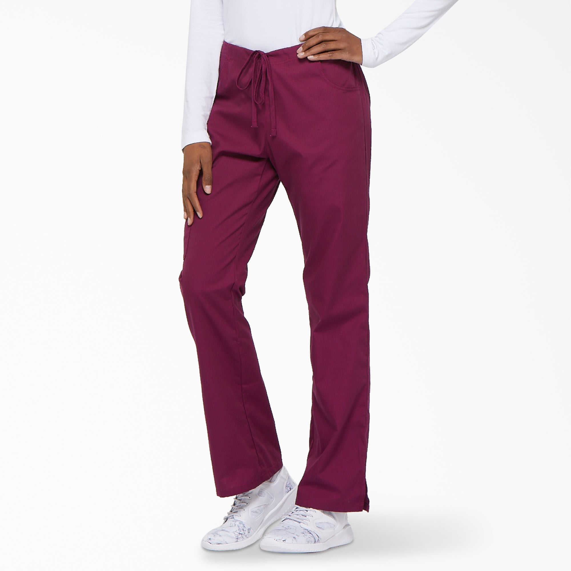"Women's EDS Signature Drawstring Cargo Scrub Pants"