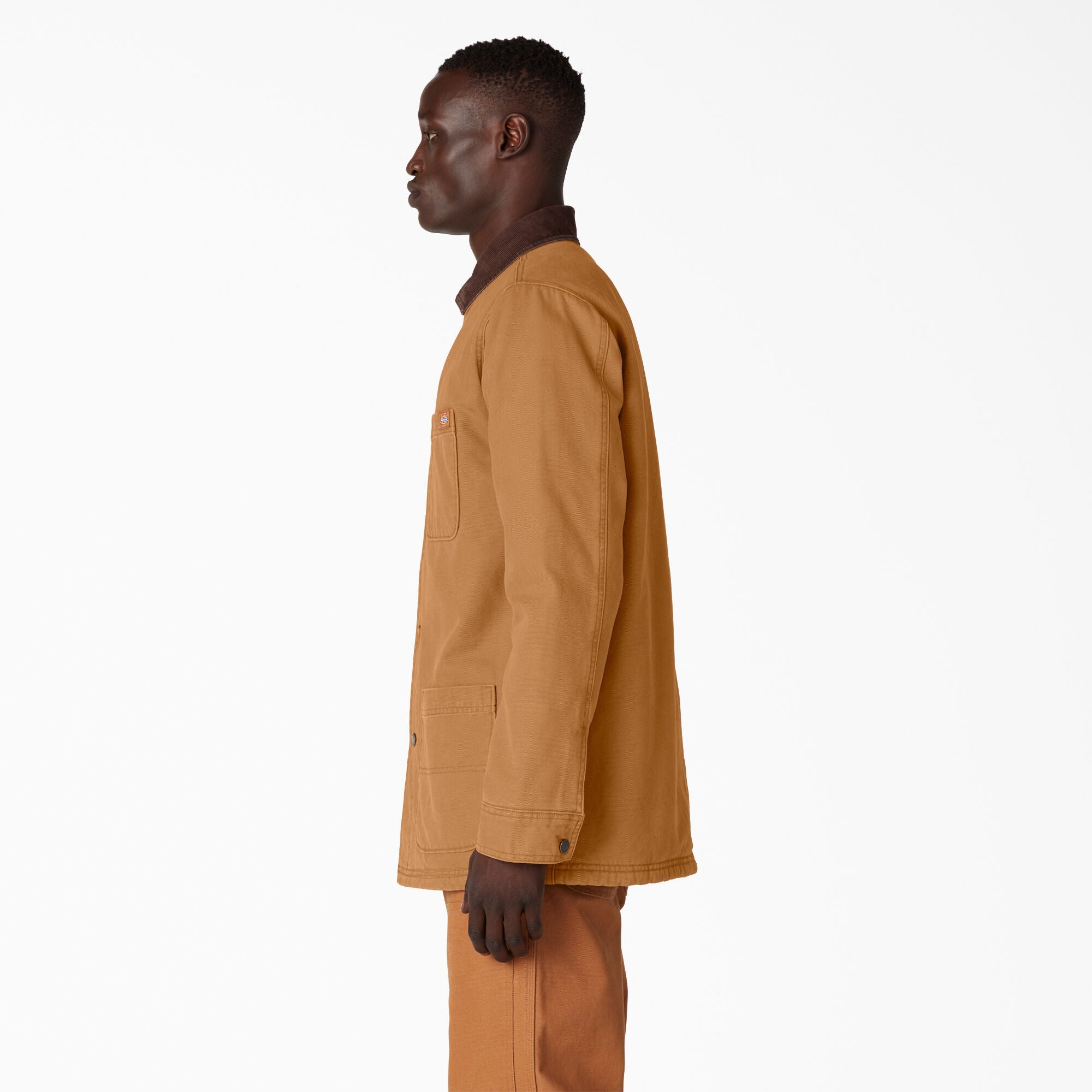"Stonewashed Duck Lined Chore Coat"