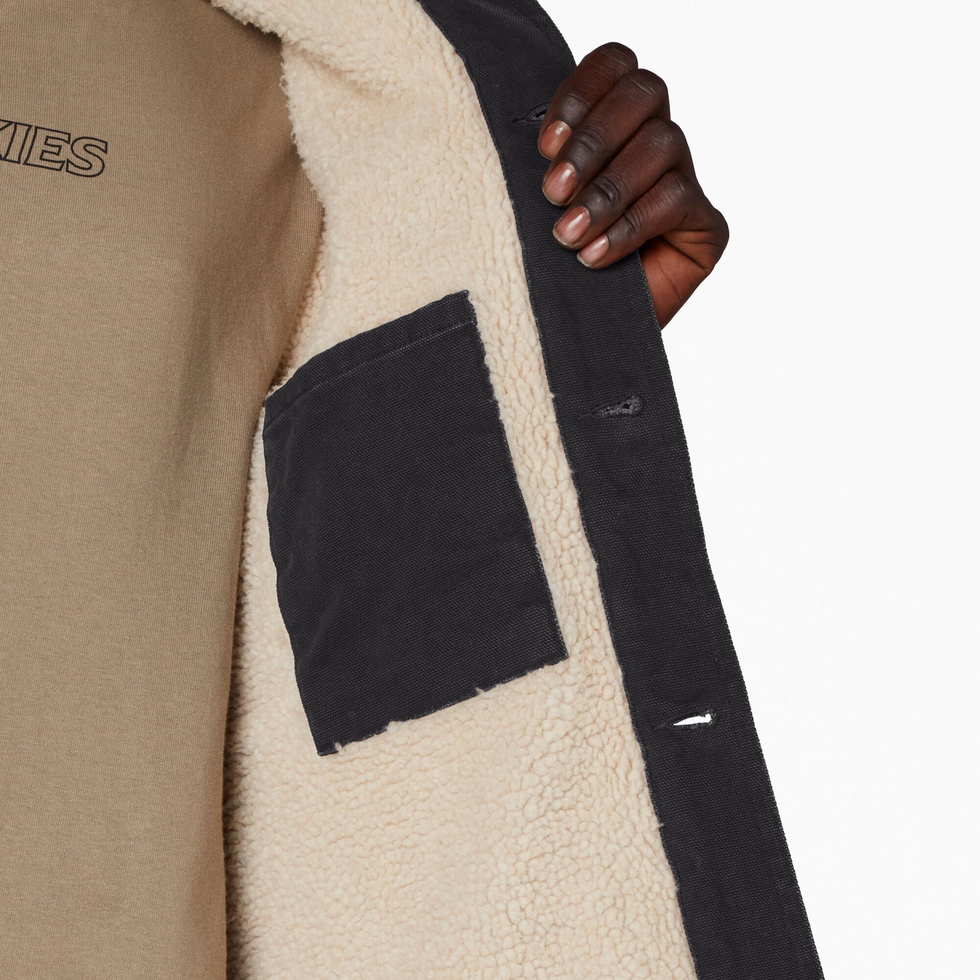 "Stonewashed Duck Lined Chore Coat"