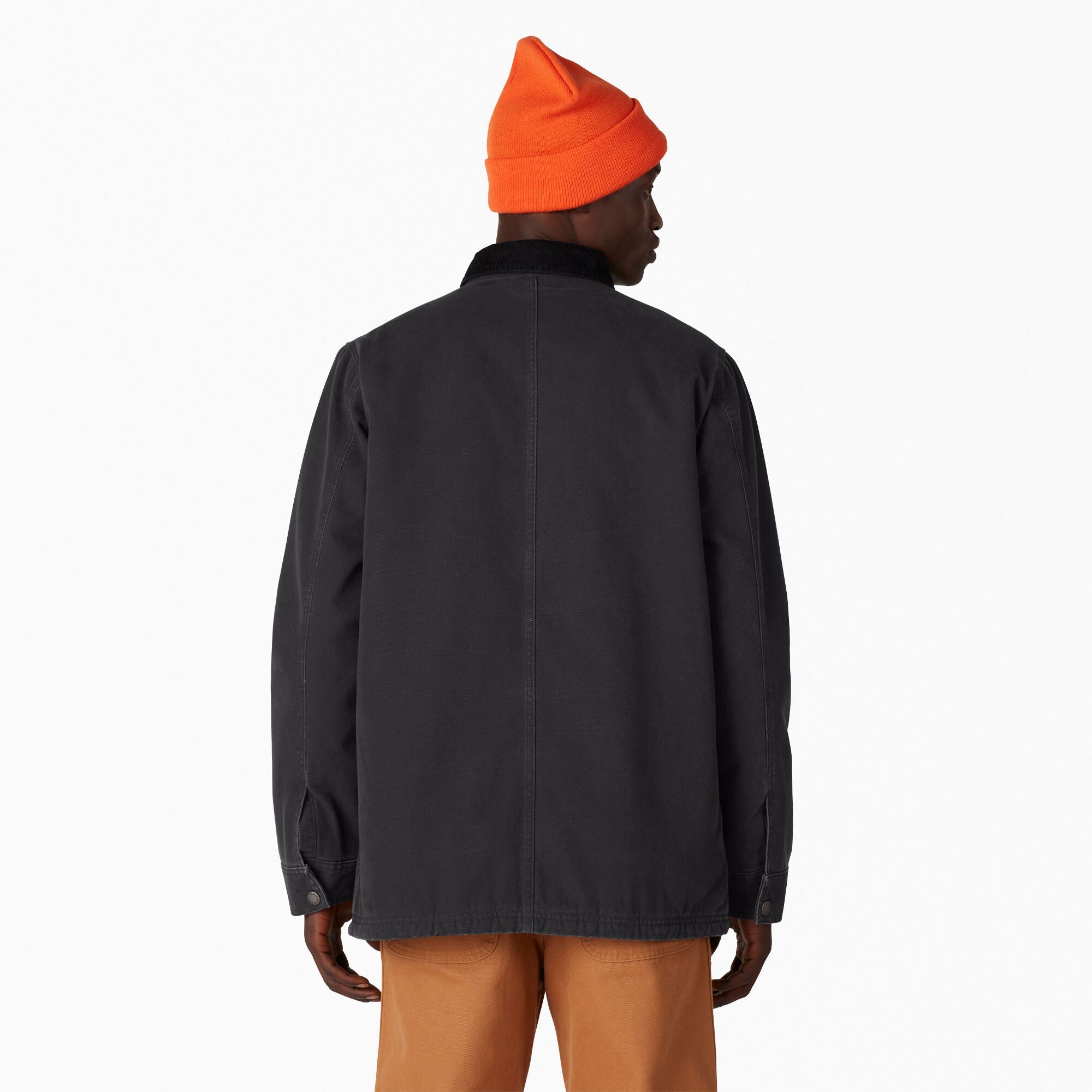 "Stonewashed Duck Lined Chore Coat"