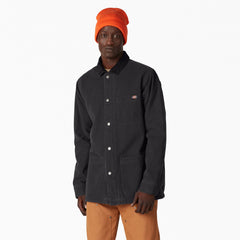 "Stonewashed Duck Lined Chore Coat"