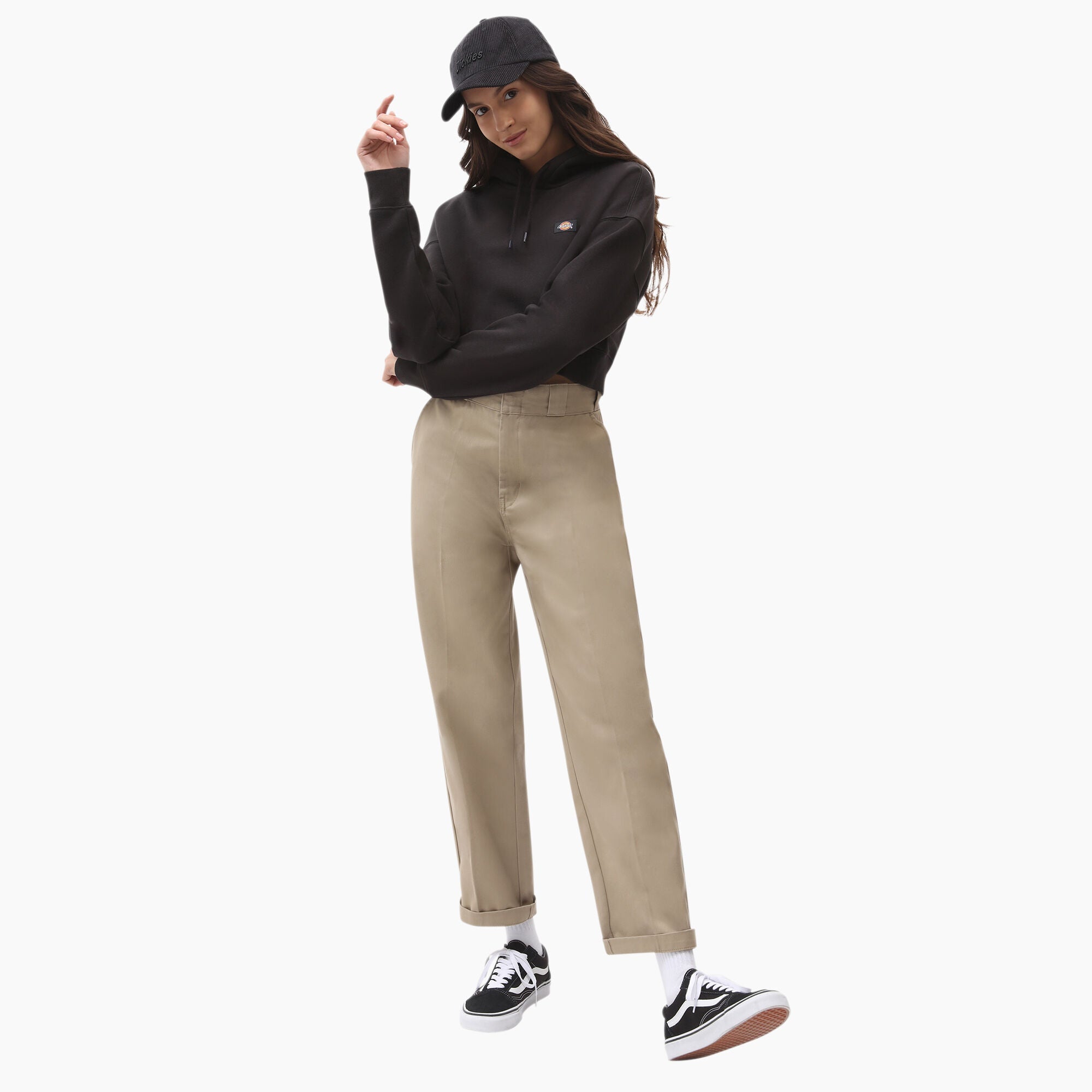 "Women's Oakport Cropped Hoodie"