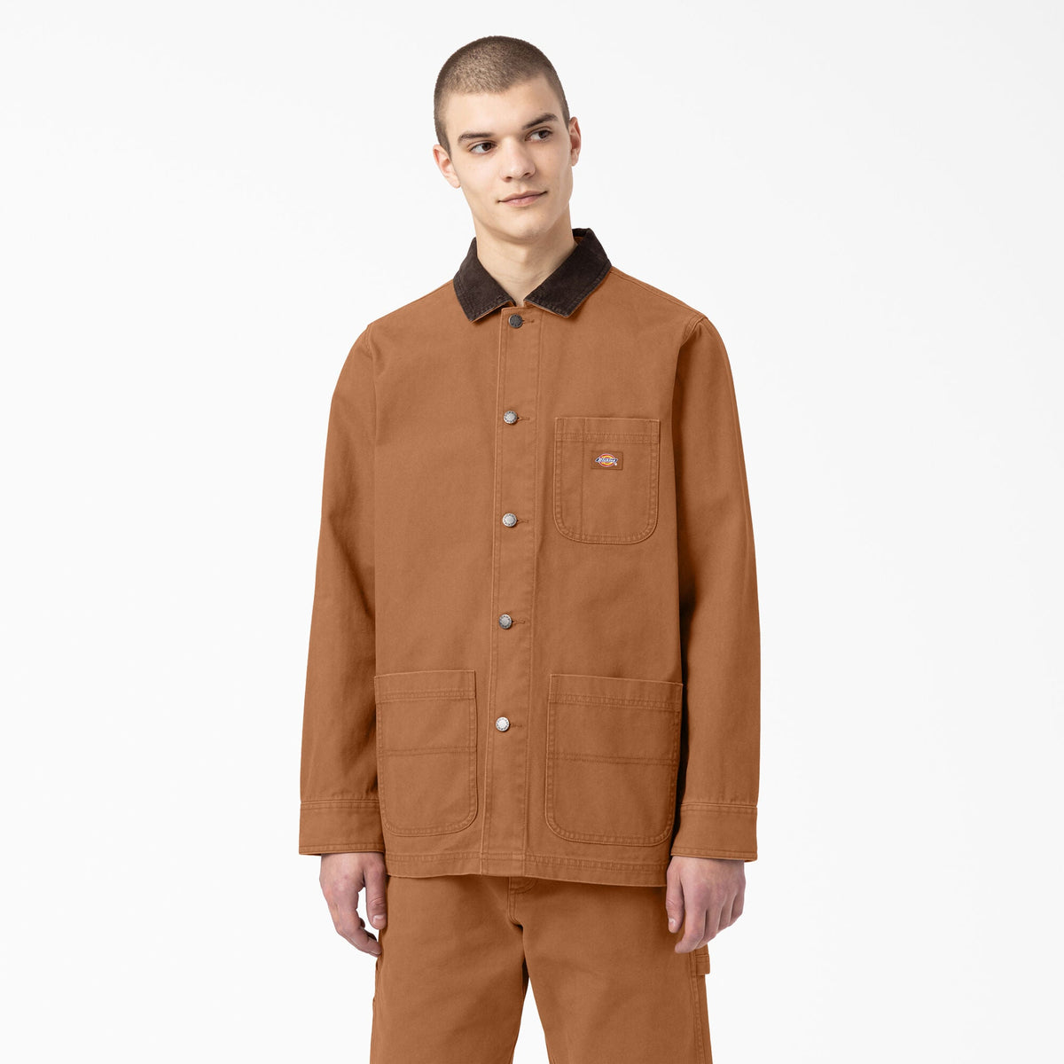 "Stonewashed Duck Unlined Chore Coat"