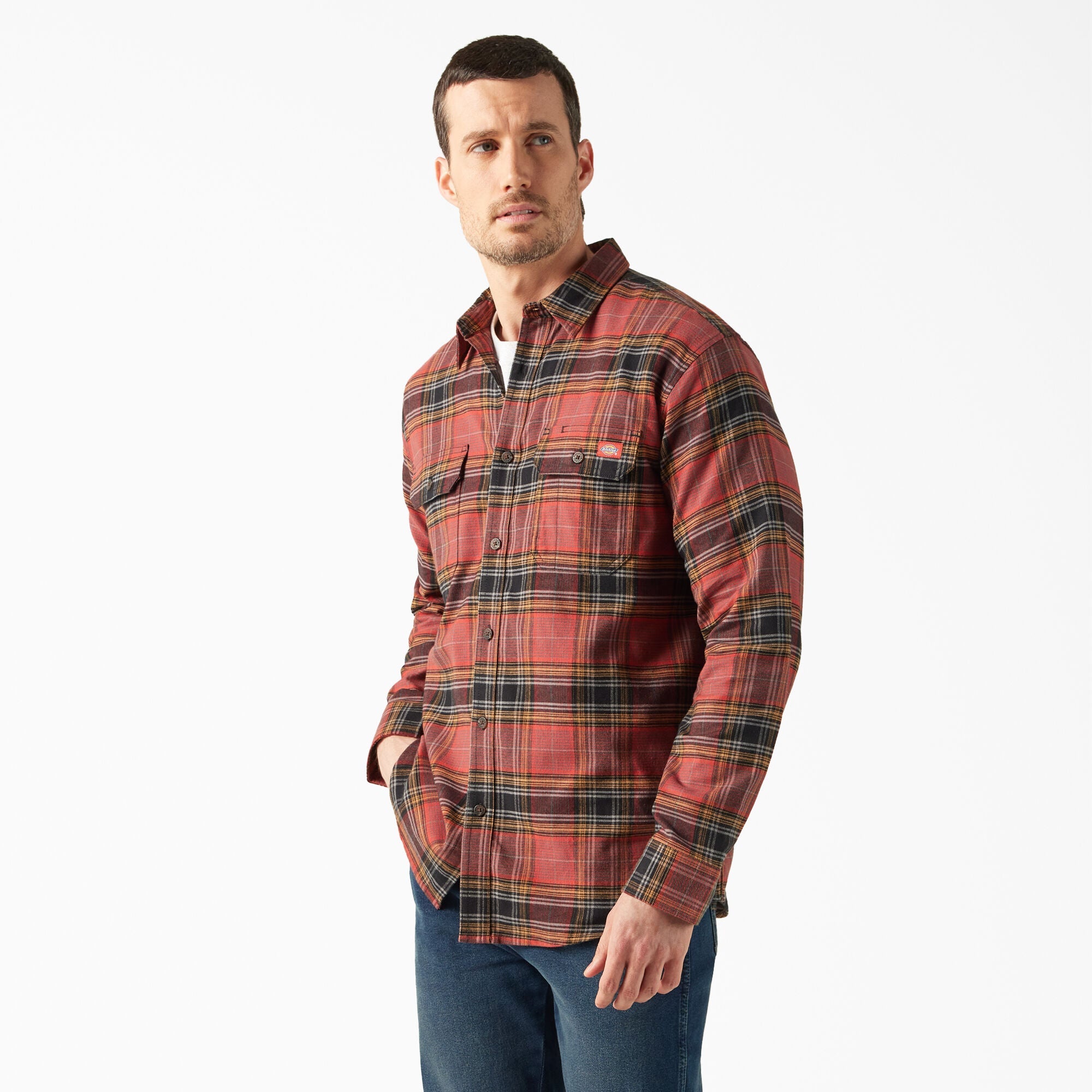 "FLEX Long Sleeve Flannel Shirt"