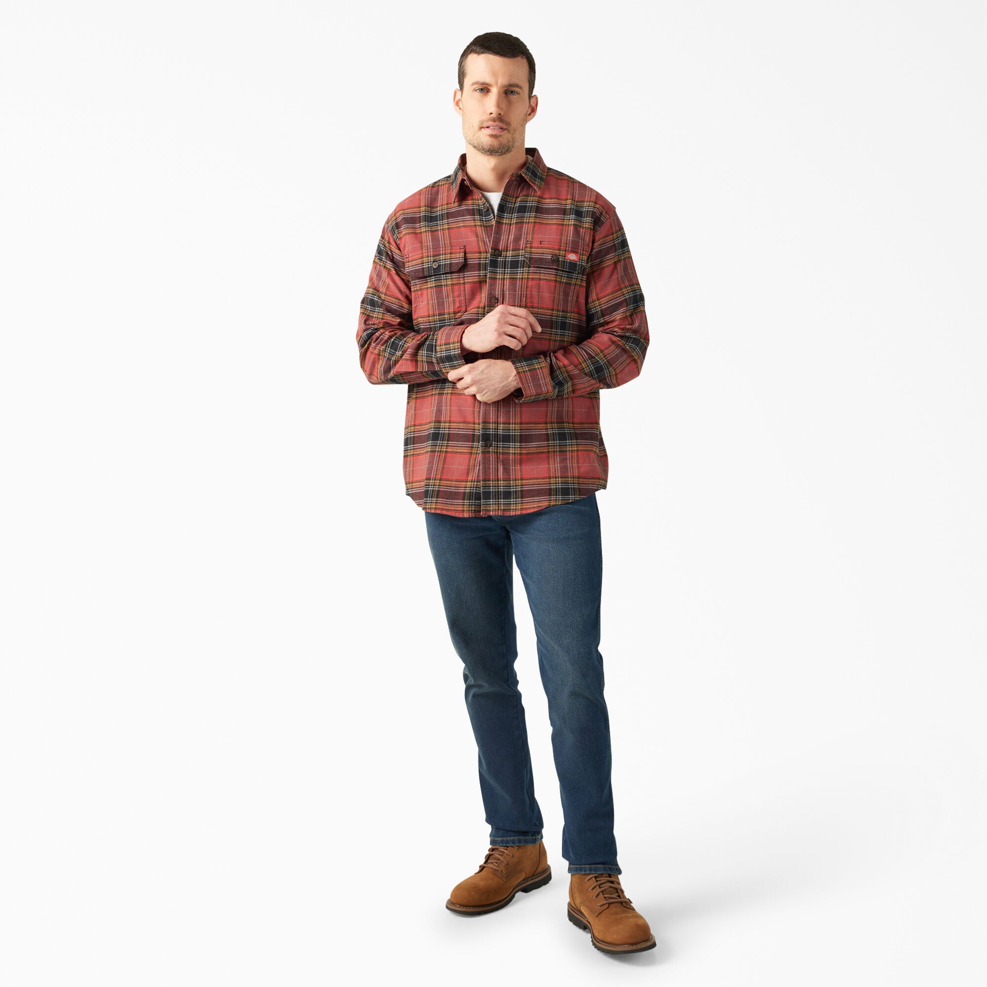 "FLEX Long Sleeve Flannel Shirt"