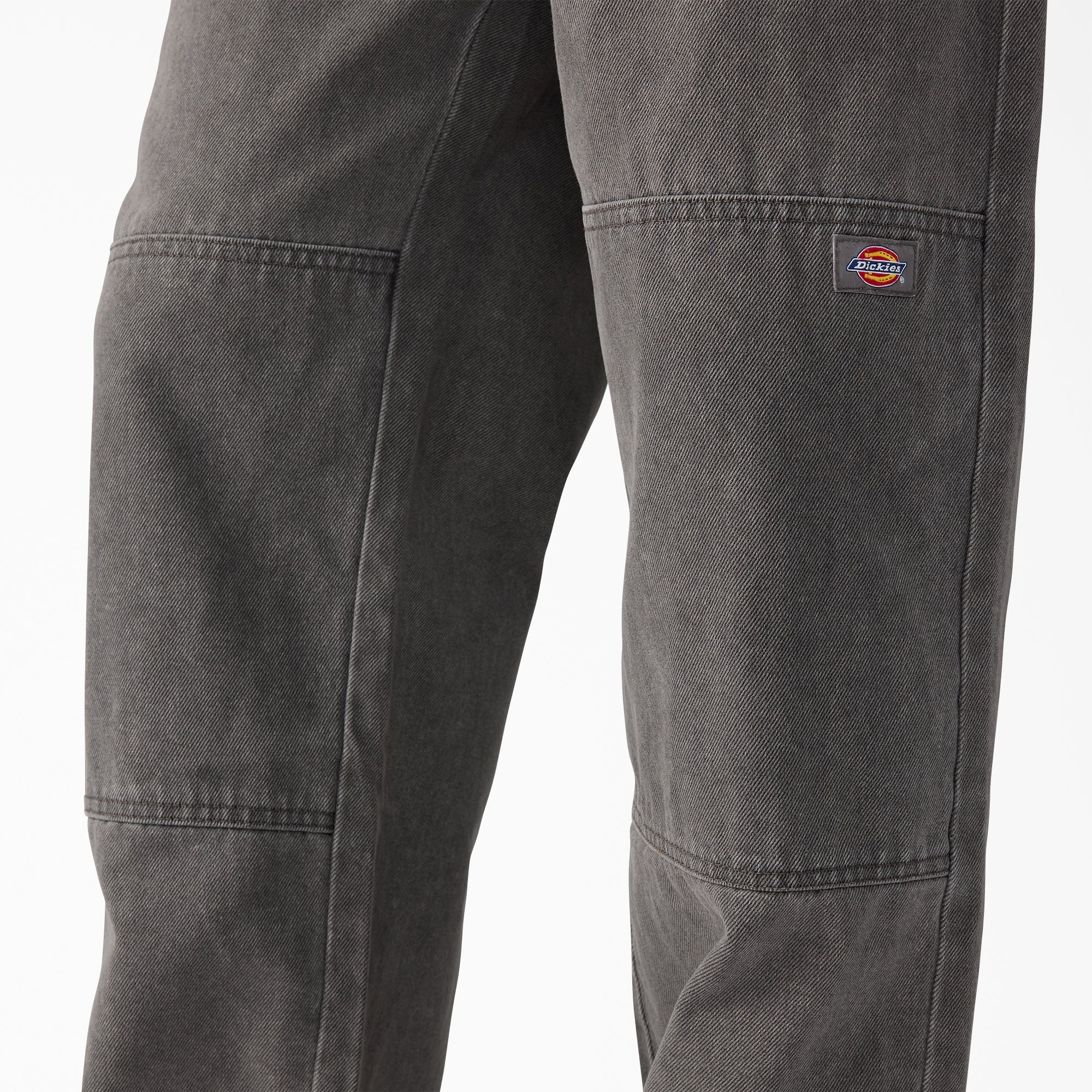 "Relaxed Fit Double Knee Jeans"