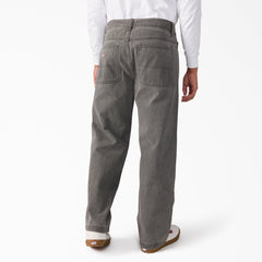 "Relaxed Fit Double Knee Jeans"
