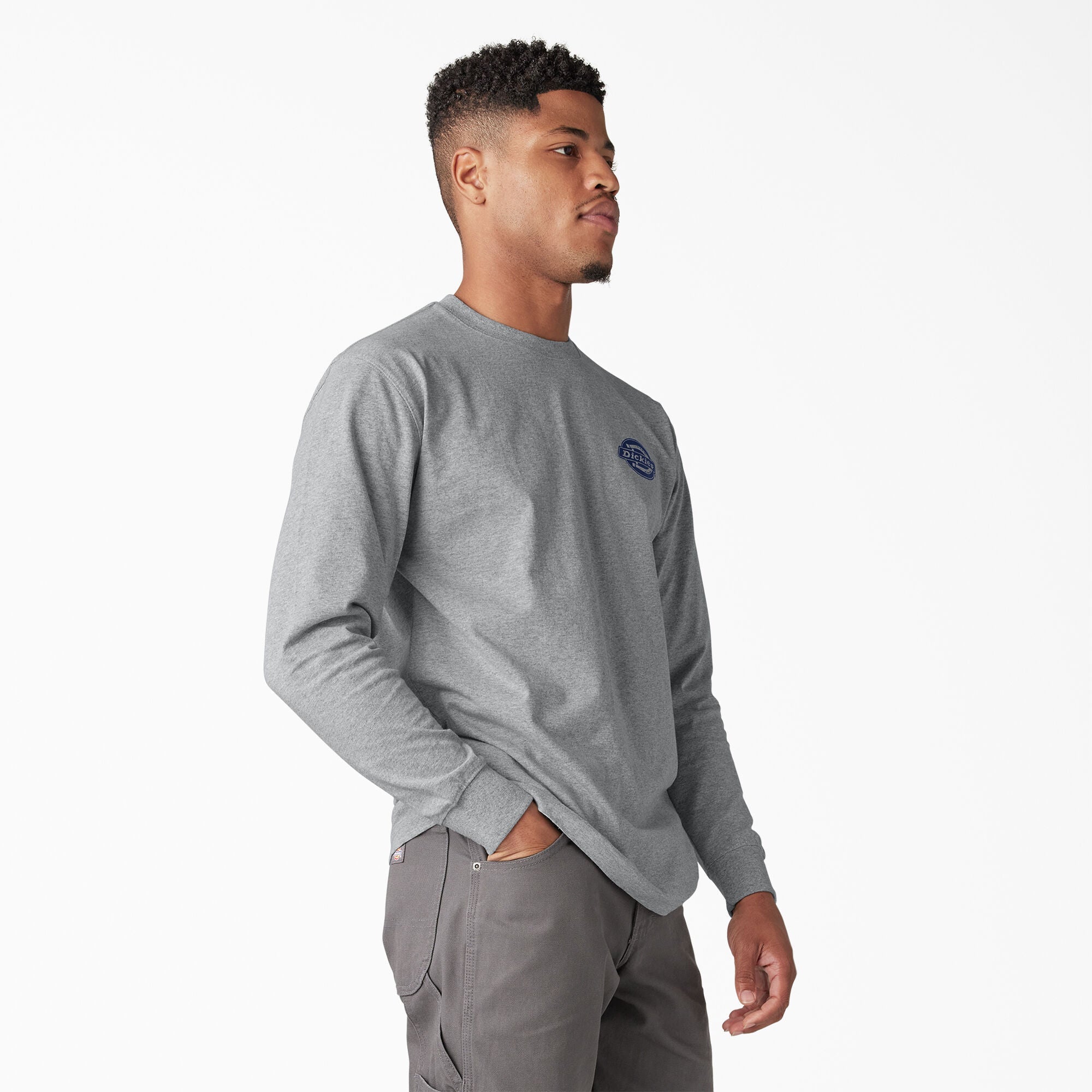 "Long Sleeve Heavyweight Logo T-Shirt"