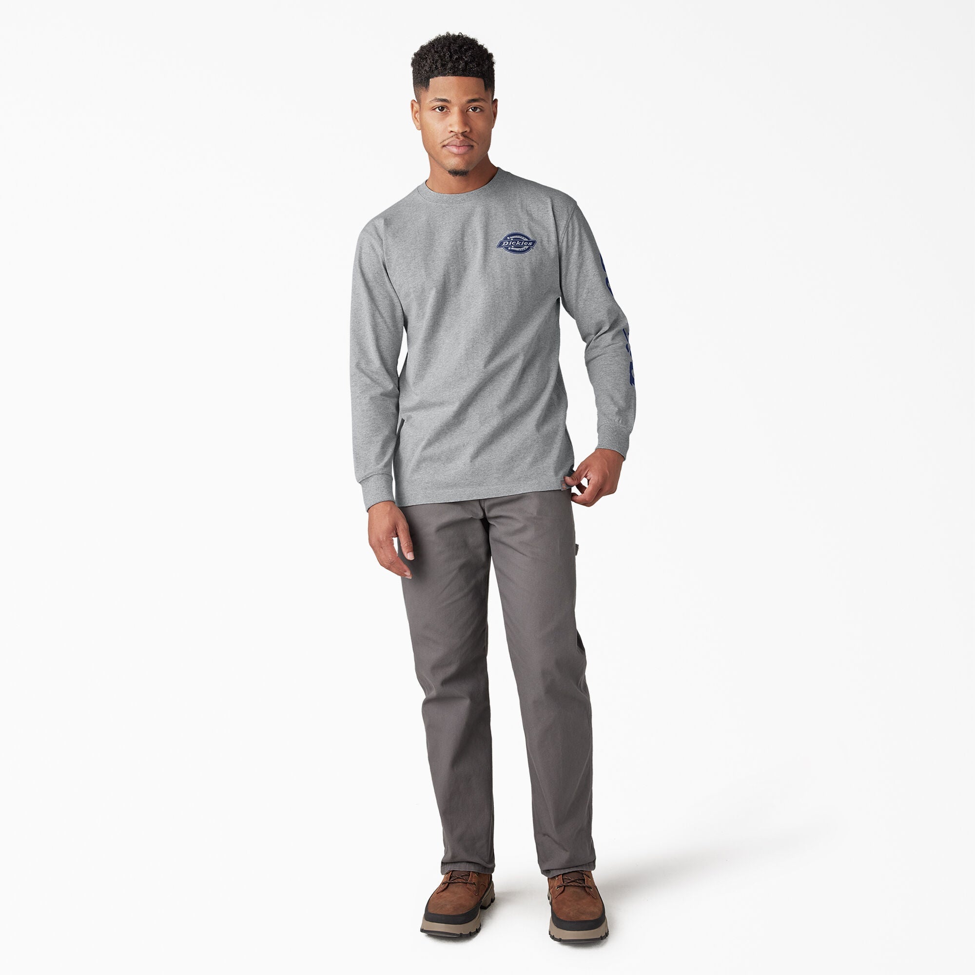 "Long Sleeve Heavyweight Logo T-Shirt"
