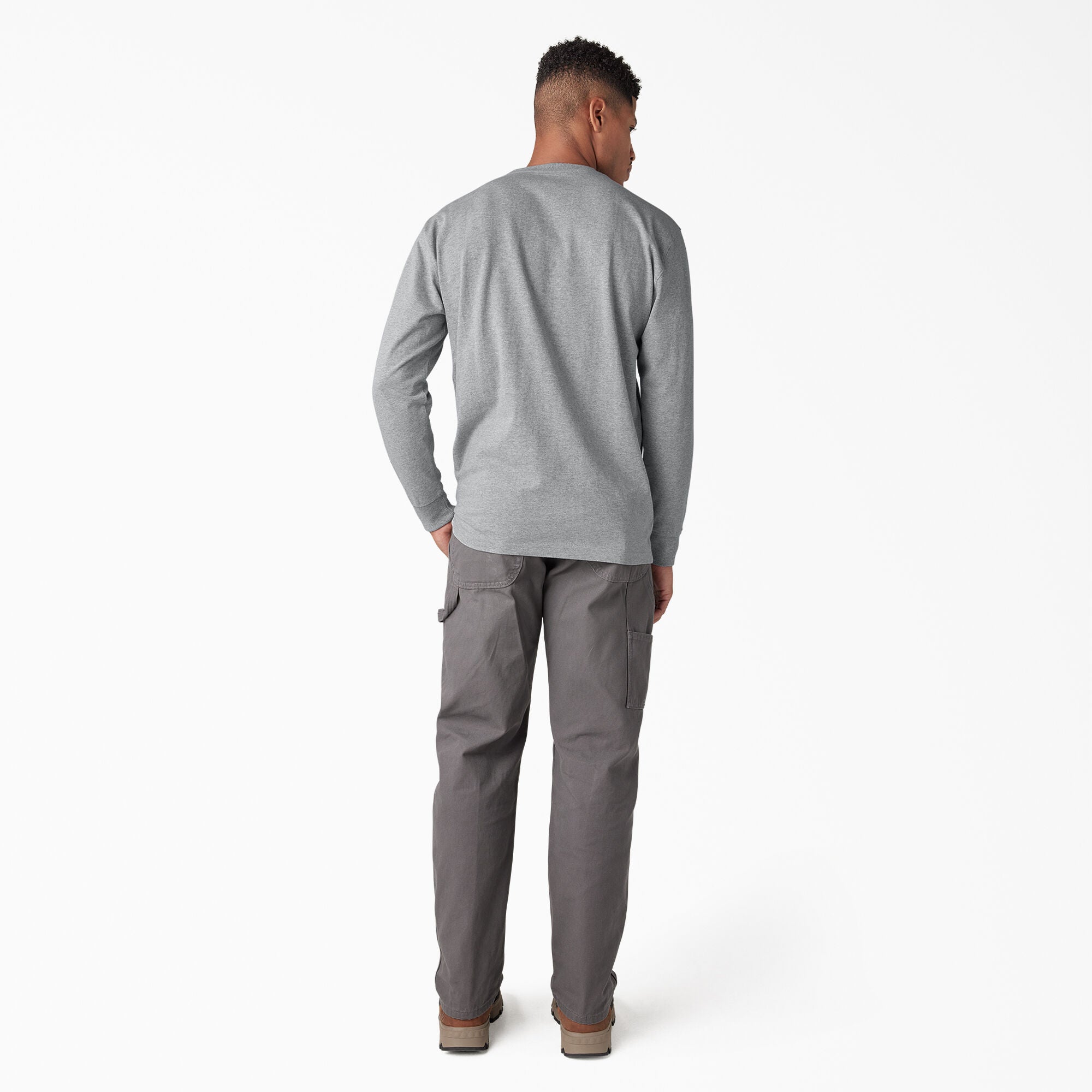 "Long Sleeve Heavyweight Logo T-Shirt"